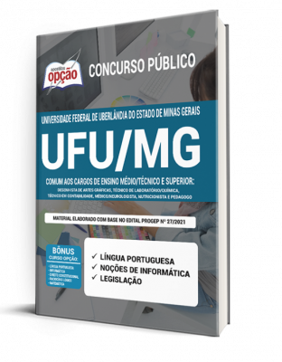 Apostila UFU - MG - Comum aos Cargos de Ensino Médio/Técnico e Superior