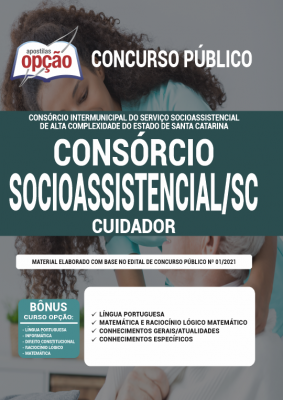 Apostila Consórcio Socioassistencial - SC - Cuidador