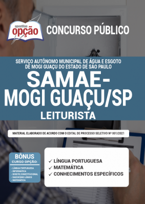 Apostila SAMAE-Mogi Guaçu - SP - Leiturista