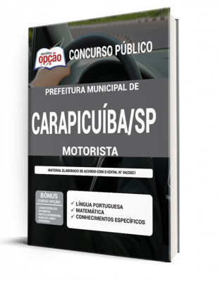 Apostila Prefeitura de Carapicuíba - SP - Motorista