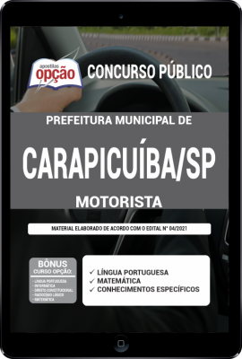 Apostila Prefeitura de Carapicuíba - SP em PDF - Motorista
