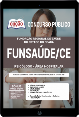 Apostila FUNSAÚDE-CE em PDF - Psicólogo - Área Hospitalar