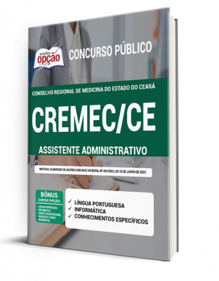 Apostila CREMEC-CE - Assistente Administrativo