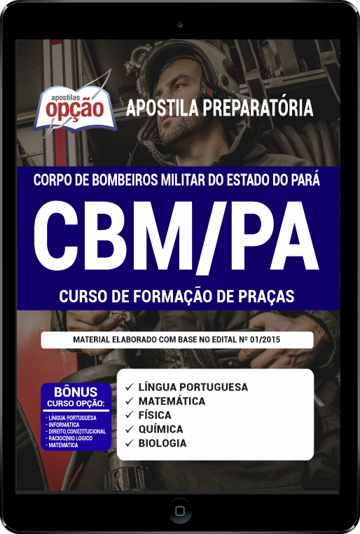 Apostila CBM-PA PDF - Curso de Formação de Praças 2021