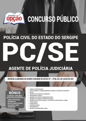 Apostila PC-SE - Agente de Polícia Judiciária