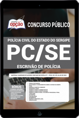 Apostila PC-SE em PDF - Escrivão de Polícia