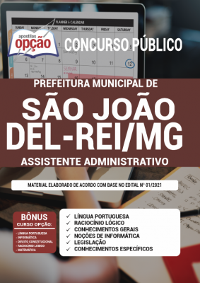 Apostila Prefeitura de São João Del-Rei - MG - Assistente Administrativo