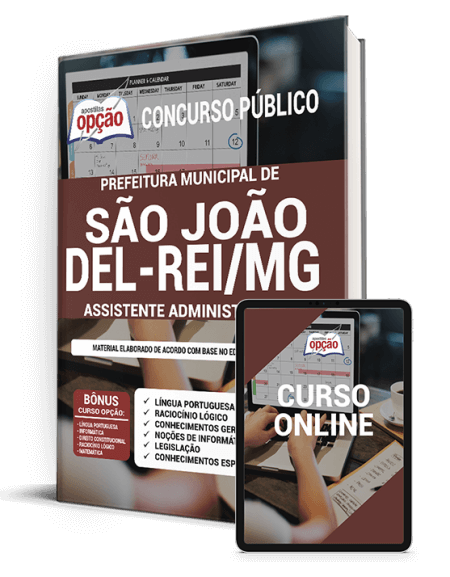 Apostila Prefeitura de São João Del-Rei - MG 2021 - Assistente Adm