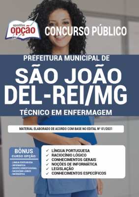 Apostila Prefeitura de São João Del-Rei - MG - Técnico em Enfermagem