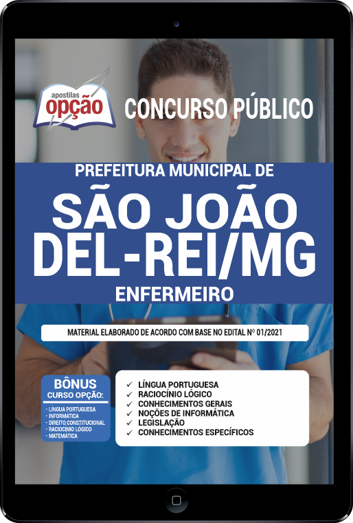 Apostila Pref São João Del-Rei MG PDF 2021 Enfermeiro