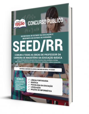 Apostila SEED-RR - Comum a Todas as Áreas de Professor da Carreira de Magistério da Educação Básica