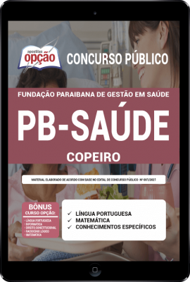 Apostila PB SAÚDE em PDF - Copeiro