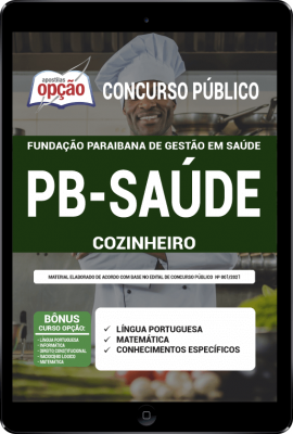 Apostila PB SAÚDE em PDF - Cozinheiro