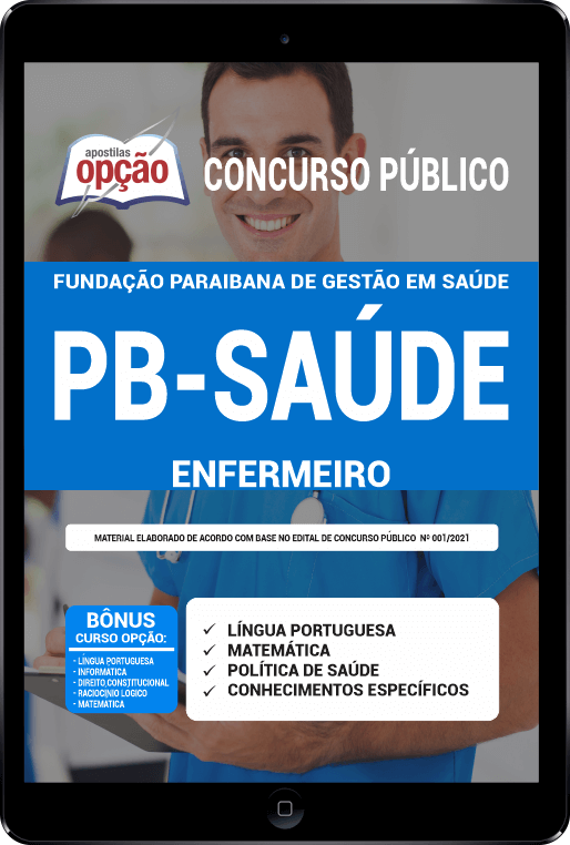 Apostila PB SAÚDE PDF - Enfermeiro 2021