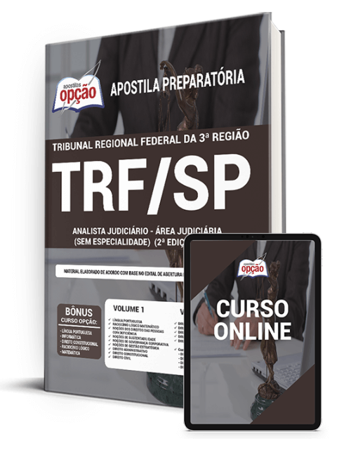 Apostila TRF3 2021 - Analista Judiciário - Área Judiciária (2ª Edição)