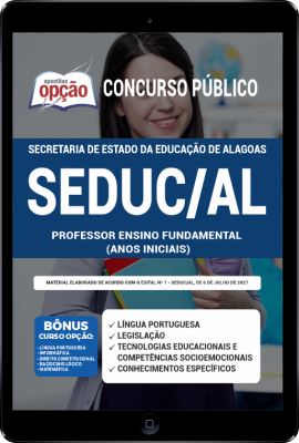 Apostila SEDUC-AL em PDF - Professor Ensino Fundamental (Anos Iniciais)