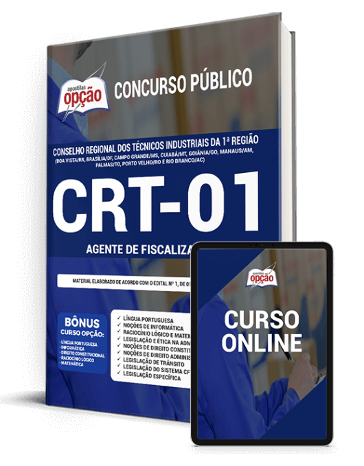 Apostila CRT 1 2021 - Agente de Fiscalização