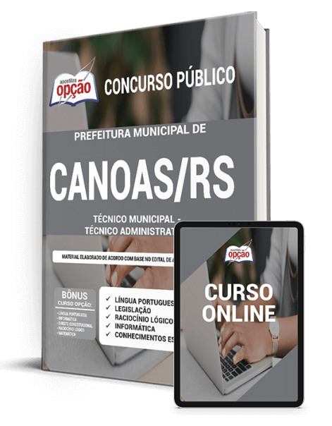 Apostila Pref de Canoas - RS 2021 - Técnico Municipal - Técnico Admin