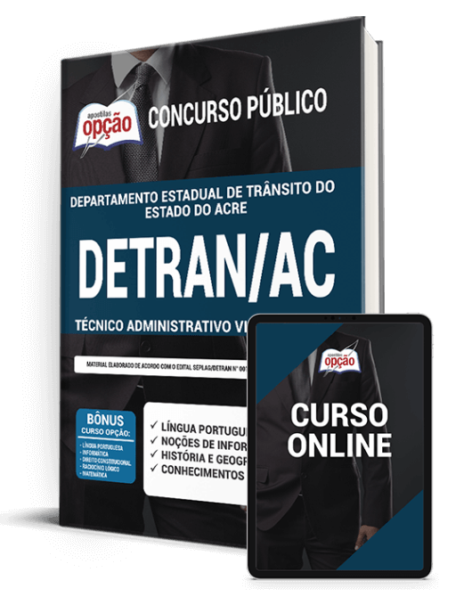 Apostila DETRAN-AC 2021 - Técnico Administrativo Vistoriador