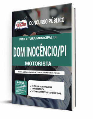 Apostila Prefeitura de Dom Inocêncio - PI - Motorista