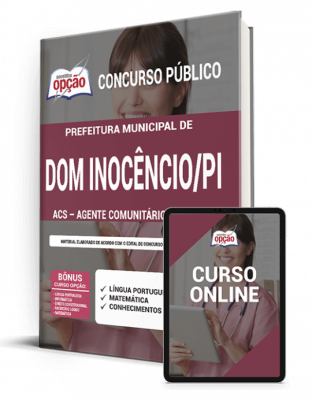 Apostila Prefeitura de Dom Inocêncio - PI - ACS - Agente Comunitário de Saúde