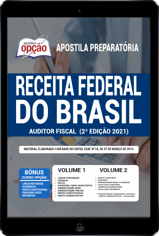 Apostila Receita Federal PDF - Auditor Fiscal (2ª Edição) 2021