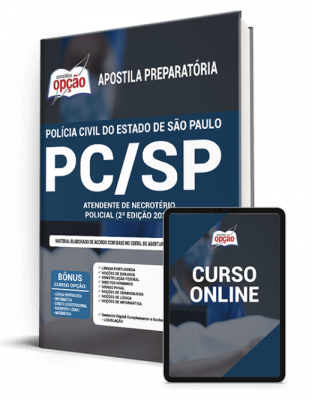 Apostila PC-SP - Atendente de Necrotério Policial (2ª Edição)