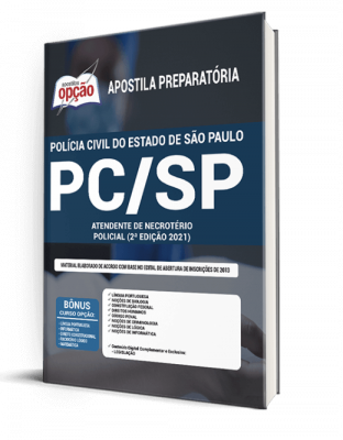 Apostila PC-SP - Atendente de Necrotério Policial (2ª Edição)