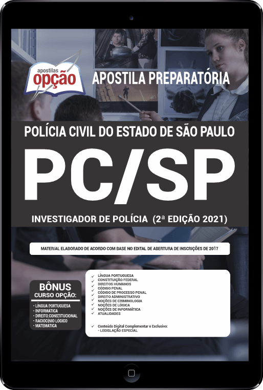 Apostila PC-SP PDF - Investigador de Polícia 2021 (2ª Edição)