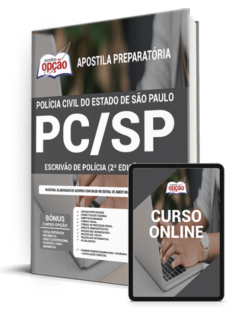 Apostila PC-SP 2021 - Escrivão de Polícia (2ª Edição)