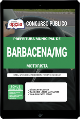 Apostila Câmara de Barbacena - MG em PDF - Motorista