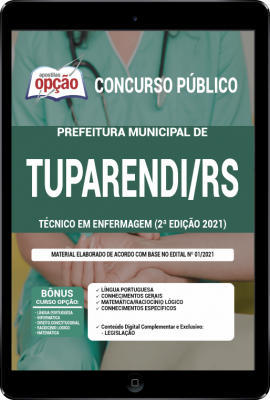 Apostila Prefeitura de Tuparendi - RS em PDF - Técnico em Enfermagem (2ª Edição)