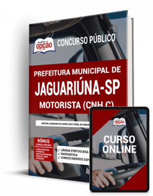 Apostila Prefeitura de Jaguariúna - SP - Motorista (CNH C)