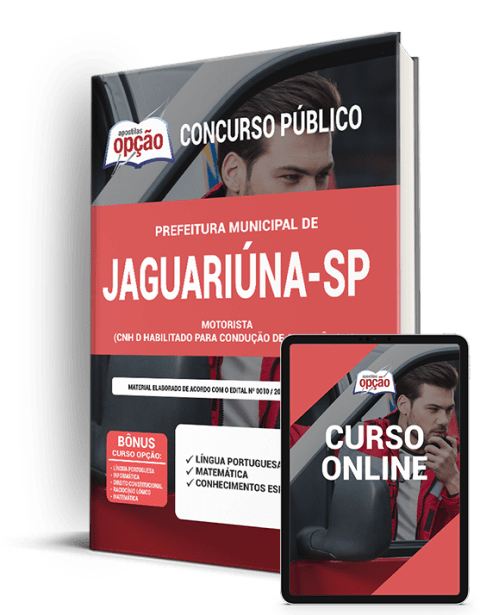 Apostila Pref Jaguariúna - SP 2021 - Motorista (CNH D Ambulância)