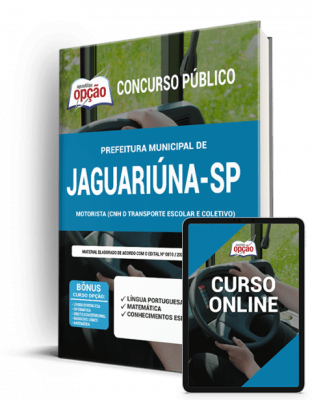 Apostila Prefeitura de Jaguariúna - SP - Motorista (CNH D Transporte Escolar e Coletivo)
