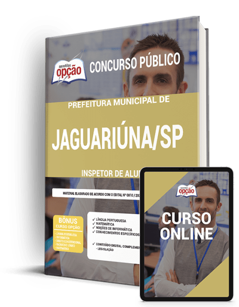 Apostila Pref Jaguariúna SP 2021 - Inspetor de Alunos