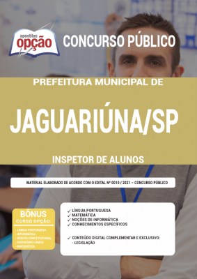 Apostila Prefeitura de Jaguariúna - SP - Inspetor de Alunos