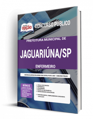 Apostila Prefeitura de Jaguariúna - SP - Enfermeiro