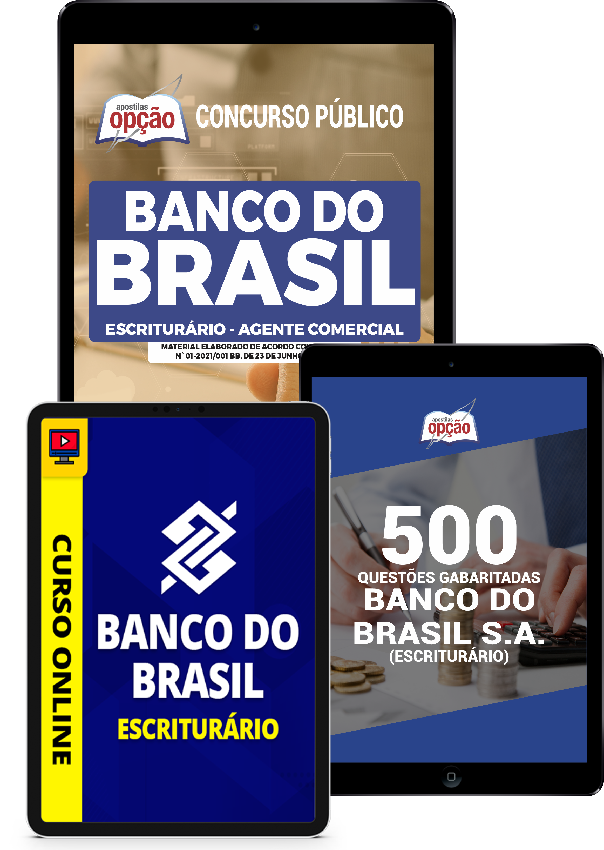 Combo Banco do Brasil Escriturário - Agente Comercial