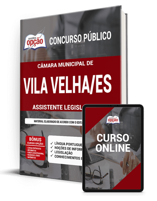 Apostila Câmara de Vila Velha - ES 2021 - Assistente Legislativo
