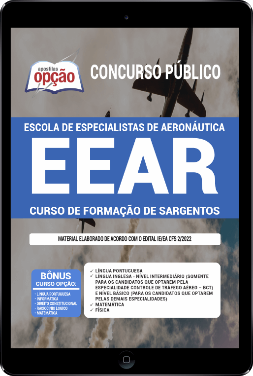 Apostila EEAR PDF - Curso de Formação de Sargentos 2021
