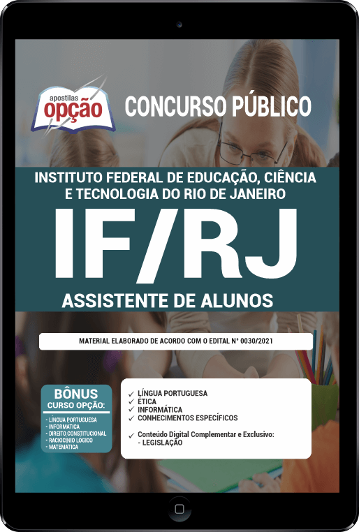 Apostila IFRJ PDF - Assistente de Alunos 2021
