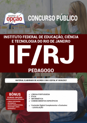 Apostila IFRJ - Pedagogo