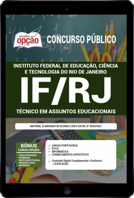 Apostila IFRJ em PDF - Técnico em Assuntos Educacionais