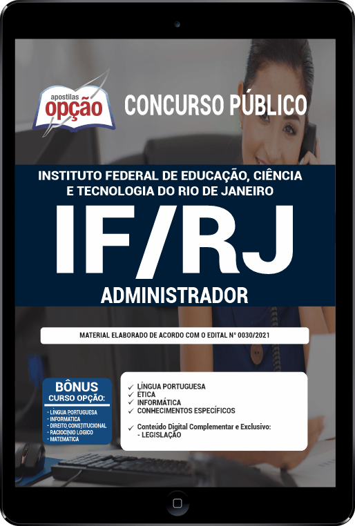 Apostila IFRJ PDF - Administrador 2021