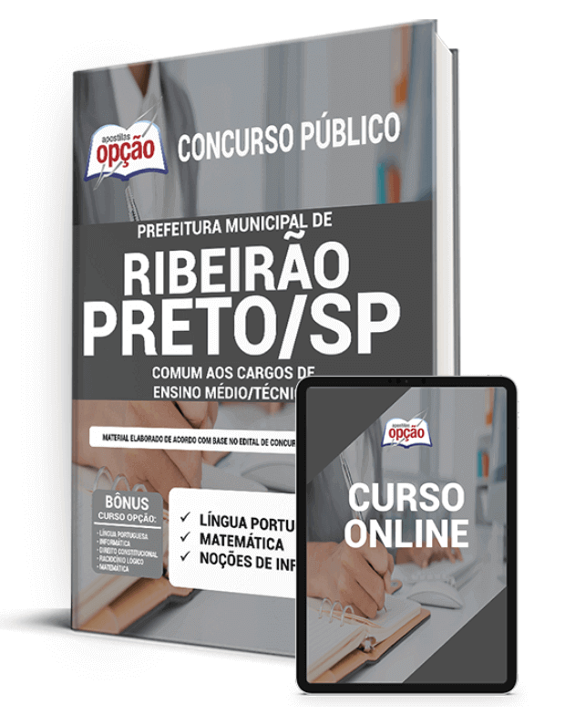 Apostila Prefeitura de Ribeirão Preto - SP 2021 - Médio/Técnico