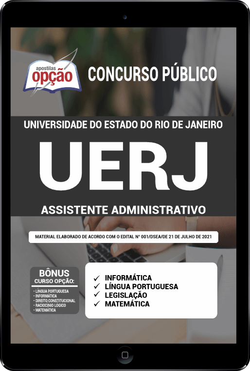 Apostila UERJ-RJ PDF - Assistente Administrativo 2021