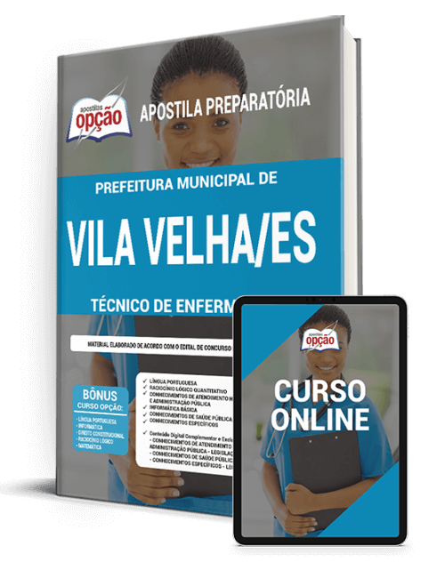 Apostila Prefeitura de Vila Velha - ES 2021 - Técnico de Enfermagem