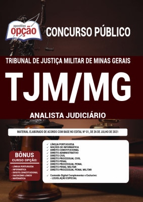 Apostila TJM-MG - Analista Judiciário
