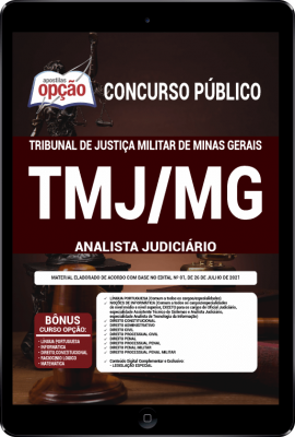 Apostila TJM-MG em PDF - Analista Judiciário
